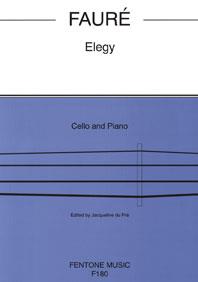 Elegy Op. 24 - Cello And Piano - noty na violoncello